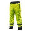 NEO TOOLS Láthatósági Softshell Munkásnadrág, citromsárga, L 81-760-L