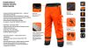NEO TOOLS Láthatósági munkanadrág, extrán szigetelt, narancssárga, XXXL 81-761-XXXL