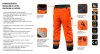 NEO TOOLS Láthatósági munkanadrág, extrán szigetelt, narancssárga, XXXL 81-761-XXXL