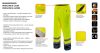 NEO TOOLS Láthatósági munkanadrág, vízálló, sárga, S 81-770-S