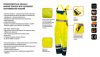 NEO TOOLS Láthatósági kantáros munkanadrág, sárga, M 81-775-M