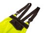NEO TOOLS Láthatósági kantáros munkanadrág, lélegző, 240gsm, Polyester+pamut, sárga, S 81-777-S