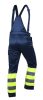 NEO TOOLS KANTÁROS MUNKANADRÁG, LÉLEGZŐ, 240GSM, POLYESTER+PAMUT, TENGERÉSZKÉK, FÉNYVISSZAVERŐ CSÍKOKKAL, M 81-779-M