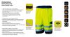 NEO TOOLS LÁTHATÓSÁGI HÁLÓS RÖVIDNADRÁG, SÁRGA, S 81-782-S