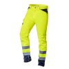 NEO TOOLS Láthatósági Munkásnadrág, VISIBILITY, 60% pamut, 40% polyester, 260 gsm, citromsárga, XL 81-792-XL