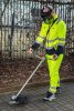 NEO TOOLS Láthatósági Munkásnadrág, VISIBILITY, 60% pamut, 40% polyester, 260 gsm, citromsárga, XXL 81-792-XXL