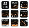 NEO TOOLS Munkavédelmi szandál, bőr, S1 SRC, 39 82-070-39