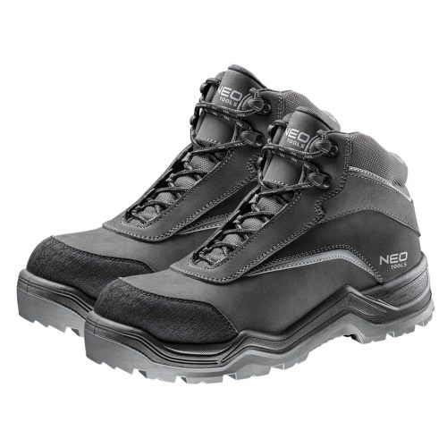 NEO TOOLS Munkavédelmi bakancs S3 SRC, Nubuk bőr, 44 82-151-44