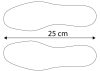 NEO TOOLS Talpbetét, filc, hőszigetelt, 38-39 82-340