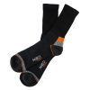 NEO TOOLS Munkavédelmi zokni, hosszú, 70% pamut, 30% polyester, megerősített sarok, lélegző, 43–46 82-351