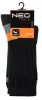 NEO TOOLS Munkavédelmi zokni, hosszú, 70% pamut, 30% polyester, megerősített sarok, lélegző, 43–46 82-351