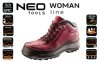 NEO TOOLS Munkavédelmi bakancs, női, S3 SRC, bőr, fémmentes, CE, 37 82-540-37