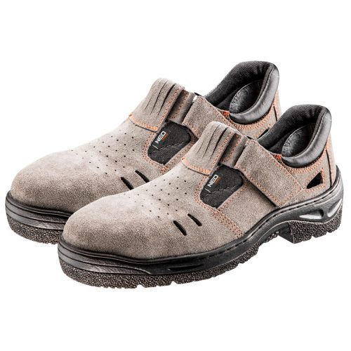 NEO TOOLS Munkaszandál, velúr, S1 SRC, 36 82-580