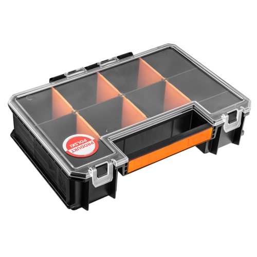 NEO TOOLS Rakásolható szortimenter, rendszerező, 257x180x65mm, System II. 84-065