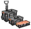 NEO TOOLS Rakásolható szerszámosláda, szerszámláda szett, 3db, összesen 78liter, System II. (84-060 + 84-061 + 84-062) 84-066