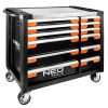 NEO TOOLS Műhelykocsi, PRO, 12 fiókos, Szerszámkocsi 84-225