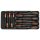 NEO TOOLS Műszerész, Precíziós Csavarhúzó készlet, PZ, TORX, 12db, műhelykocsitálcával 25 év garanciával 84-247