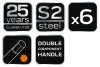 NEO TOOLS IMBUSZKULCS KÉSZLET „T” MARKOLATTAL 6db, MŰHELYKOCSITÁLCÁVAL 84-254