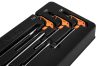 NEO TOOLS Torxkulcs KÉSZLET „T” MARKOLATTAL 6db, MŰHELYKOCSITÁLCÁVAL 84-264
