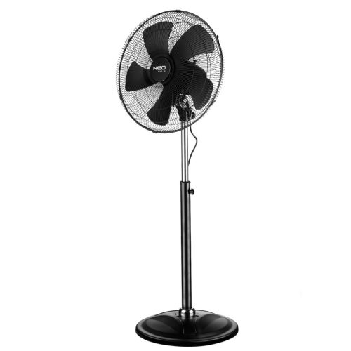 NEO TOOLS Műhely Álló ventilátor 100W, átmérő 45cm, 3 sebességfokozat, forgó 2 év garanciával 90-003
