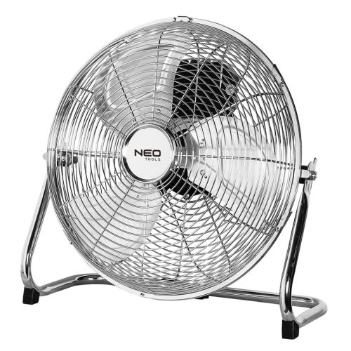 NEO TOOLS Padlóventilátor 50W, átmérő 30cm, 3 sebességfokoza 2 év garanciával 90-009