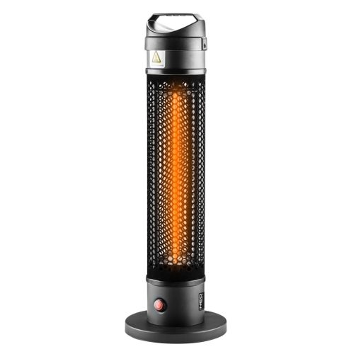 NEO TOOLS Halogén, infravörös álló hősugárzó 1000W, IP44, kül és beltéri, borulásvédelem, fogantyú, 3m2-ig 2 év garanciával 90-035