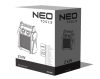 NEO TOOLS Ipari PTC Elektromos Kerámia Hősugárzó 2 kw, termosztát, levehető fogantyú, borulásvédelem, 139 m3/h 2 év garanciával 90-060