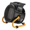 NEO TOOLS Ipari PTC Elektromos Kerámia Hősugárzó 2 kw, Két fokozat, állítható szög, levehető fogantyú, 197 m3/h 2 év garanciával 90-062
