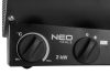 NEO TOOLS Ipari Elektormos hősugárzó termosztáttal 2kW, ipari, szabadonálló, 253 m3/h 2 év garanciával 90-065
