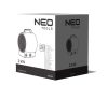 NEO TOOLS Ipari Elektormos hősugárzó termosztáttal 2kW, ipari, szabadonálló, 253 m3/h 2 év garanciával 90-065