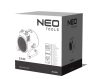 NEO TOOLS Ipari elektromos hősugárzó 5kW, állíth. üzemmód, IPX4(vizálló), állíth. szög, szabadonálló, 366 m3/h 2 év garanciával 90-069