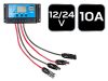 NEO TOOLS Napelemes töltésvezérlő 10A, 12/24V 90-145