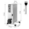 NEO TOOLS Olajradiátor, 7 bordás, 2 fokozatú, 900/1500W 2 év garanciával 90-151