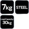 NEO TOOLS Kerékpárszerelő állvány, max 30kg 91-014