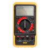 TOPEX MULTIMÉTER Digitális, AC V, DC A, DC V, AC A, Ellenállás, Dióda, Akku mérő 1,5V, 9V 94W105