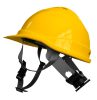 NEO TOOLS Védősisak állszíjjal, sárga 97-220