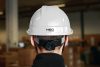 NEO TOOLS Védősisak állszíjjal, fehér 97-221