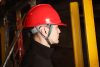 NEO TOOLS Védősisak állszíjjal, piros 97-224