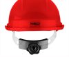NEO TOOLS Védősisak állszíjjal, piros 97-224
