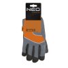 NEO TOOLS Munkakesztyű, műbőr, PVC elemek, 2121X, 10" 97-605