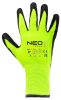NEO TOOLS Munkakesztyű, hőszigetelt, latex bevonatú akril anyag, 4142X, 9" 97-613-9