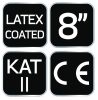 NEO TOOLS Munkakesztyű, latexbevonatú poliészter, 3131X, 8" 97-641-8
