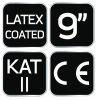 NEO TOOLS Munkakesztyű, latexbevonatú poliészter, 3131X, 9" 97-641-9