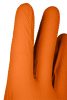 NEO TOOLS Munkakesztyű, perforált nitril, narancssárga, 50db, M 97-690-M