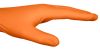 NEO TOOLS Munkakesztyű, perforált nitril, narancssárga, 50db, M 97-690-M