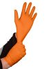 NEO TOOLS Munkakesztyű, perforált nitril, narancssárga, 50db, M 97-690-M