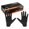 NEO TOOLS Munkakesztyű, perforált nitril, fekete, 100db, XL 97-691-XL