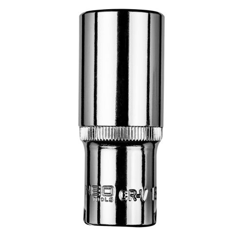 NEO TOOLS Dugókulcs 18mm, 3/8", hosszú hatlapú 25 év garanciával 08-193
