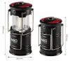 NEO TOOLS Kempinglámpa, 3 funkciós, összecsukható, 200lum, elemes 3xAA, COB LED, 3W 99-030
