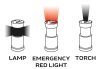 NEO TOOLS Kempinglámpa, 3 funkciós, összecsukható, 200lum, elemes 3xAA, COB LED, 3W 99-030
